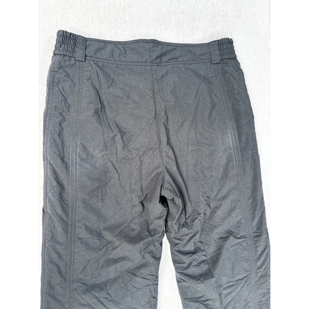 Bogner Mens Black Nylon Ski Pants Articulated Knee Lime Lining Size 38L - Picture 10 of 10